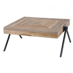 ZI Teca Coffee Table Square 70cm Natural